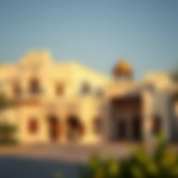 Historical landmarks of Al Falah reflecting its cultural heritage