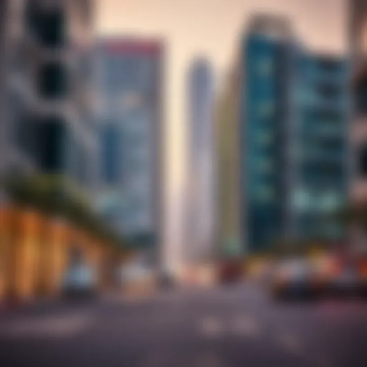 Investment opportunities in Al Falah depicted through commercial properties