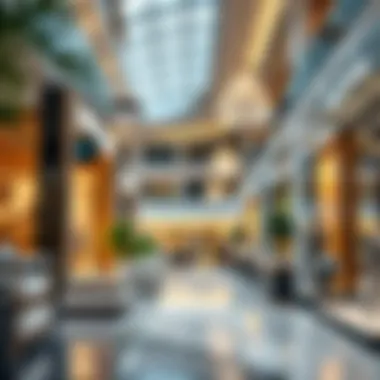 Luxury Retail Experience at Aljimi Mall Close-up of luxury retail offerings within Aljimi Mall
