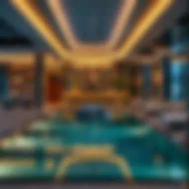 Luxury amenities in a rental property