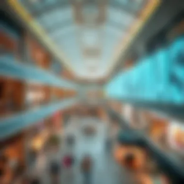 Interior Layout of Bani Yas Mall Interior layout of Bani Yas Mall highlighting retail spaces and walkways