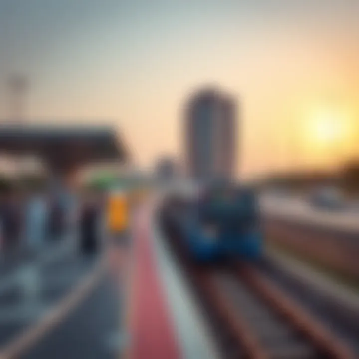Future development plans for Bani Yas Metro Station and its impact