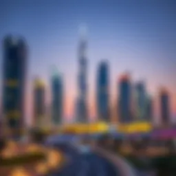 Stunning skyline of Dubai showcasing modern architecture