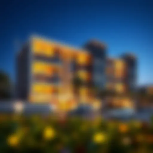 Stunning exterior view of Danube Dreamz showcasing modern architecture