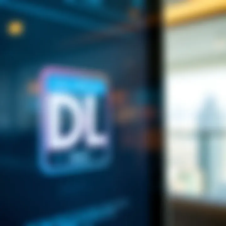 A close-up of a digital verification screen showcasing the DLD logo