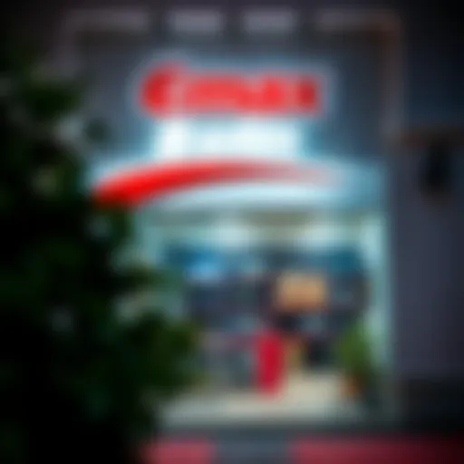 Emax Al Zahia storefront showcasing a range of electronics