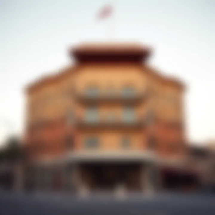 Historical context of Al Dalal Building illustrated with photographs and timelines of Dubai's architectural evolution.