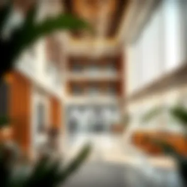Interior View of Al Dalal Building Interior view of Al Dalal Building demonstrating modern amenities and architectural elegance.