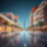 Modern architectural view of العين سكوير