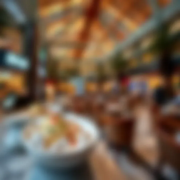 Diverse dining options available at Ansar Mall