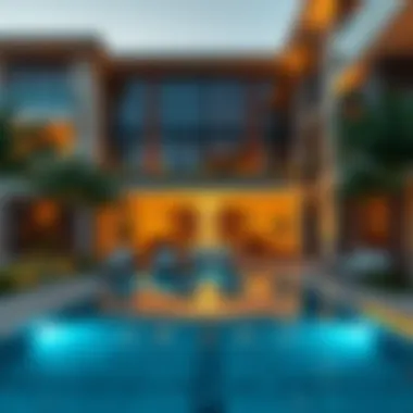 Luxurious residential property with high-end amenities