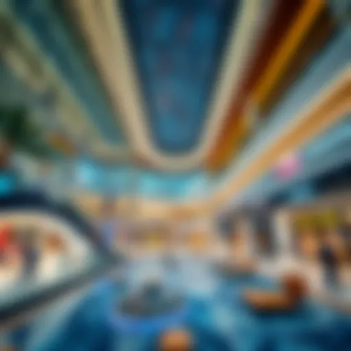 Stunning architectural view of DFC Mall showcasing modern design