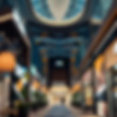 Overview of DFC Mall's location within Dubai's retail landscape