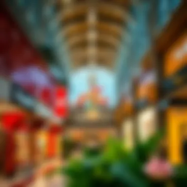 Interior Retail Options at Dragon Mall Interior of Dragon Mall highlighting diverse retail options