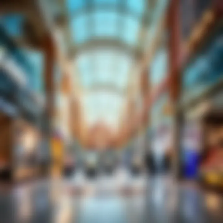Diverse retail offerings within Ibn Battuta Mall