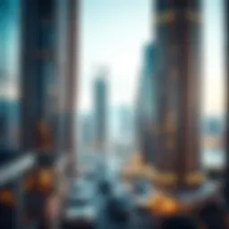 Stunning skyline view of Dubai showcasing luxury high-rises