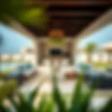Luxurious outdoor living space at Keturah Reserve