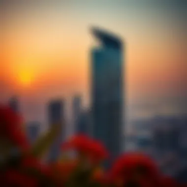 Mahimat Tower: A Sunset Spectacle Stunning view of Mahimat Tower at sunset