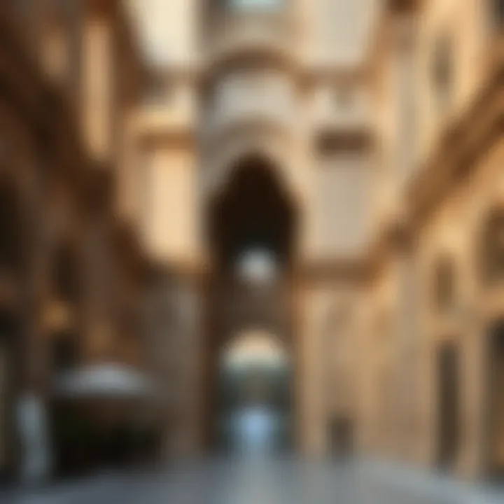 Architectural details of Nasmat Square