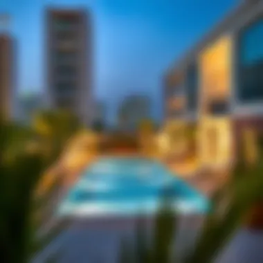 Amenities in One-Bedroom Apartment Complex Amenities in a one-bedroom apartment complex