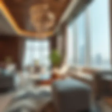 Luxury Interior Design of Opal Tower Luxurious living space inside Opal Tower highlighting modern interiors