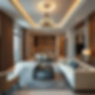Sophisticated Apartment Interior Modern apartment interior showcasing elegance