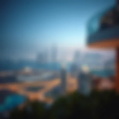 Stunning Skyline View from Luxurious Property Breathtaking skyline view from a high-end property