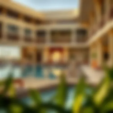 Leisure and Wellness at Rotana Hotel Al Ain Relaxing leisure amenities at Rotana Hotel featuring pool and wellness facilities