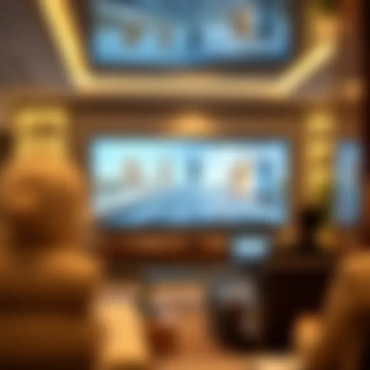 Interactive digital displays for real estate presentations