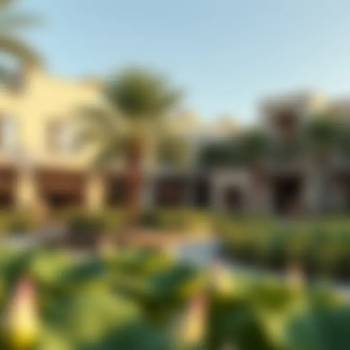 Vibrant community spaces in the Dubai Lagoon Lotus