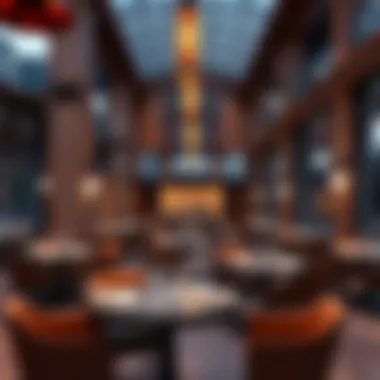 Culinary Experience Amidst Stunning Architecture Exquisite dining setting in L'eto City Walk
