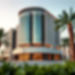 Exterior view of the Lootah Building showcasing its modern architecture