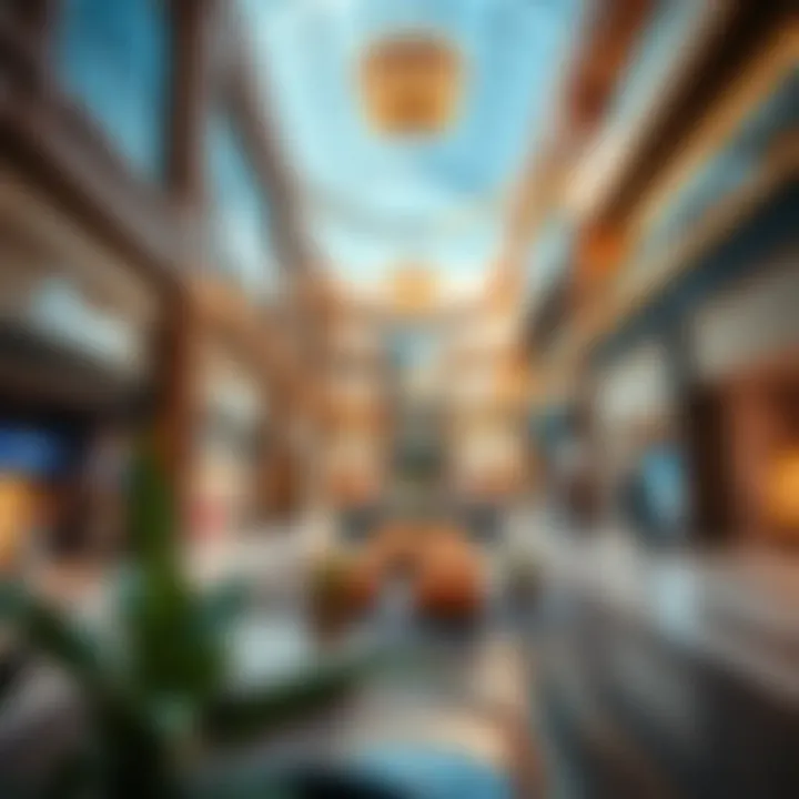 Retail trends showcased within Reem Mall environment
