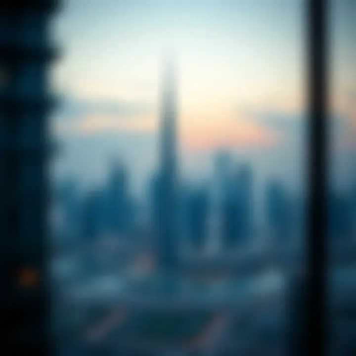 Stunning skyline view of Dubai featuring Warsan Star Residence
