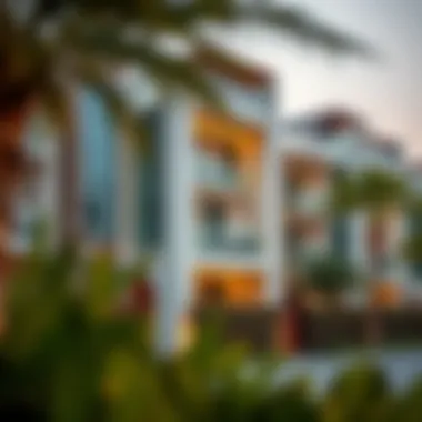 Trendy residential property in Dubai symbolizing investment opportunities