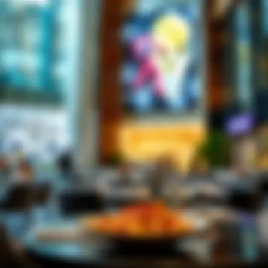 The Fusion of Dining and Shopping at Galleria Mall Food enhancing the shopping experience at Galleria Mall