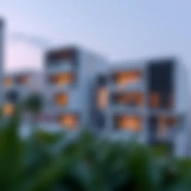 Modern Residential Architecture in Kia Al Quoz Modern residential buildings in Kia Al Quoz reflecting contemporary architectural trends.