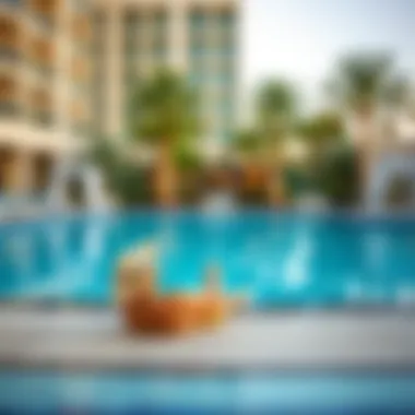 Relaxation at the Poolside of Metro Central Hotel Swimming pool and leisure area of Metro Central Hotel