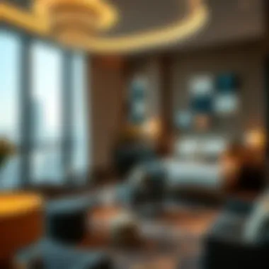 Luxurious Accommodations at Metro Central Hotel Luxurious room interior at Metro Central Hotel