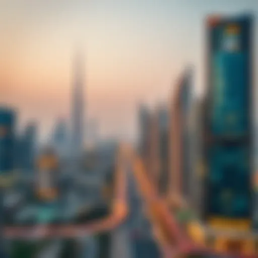Stunning skyline of Dubai featuring off-plan properties