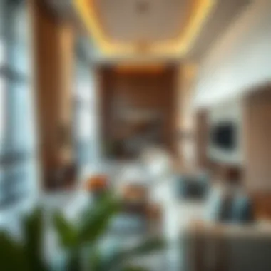 Modern apartment interior reflecting luxury living in Dubai