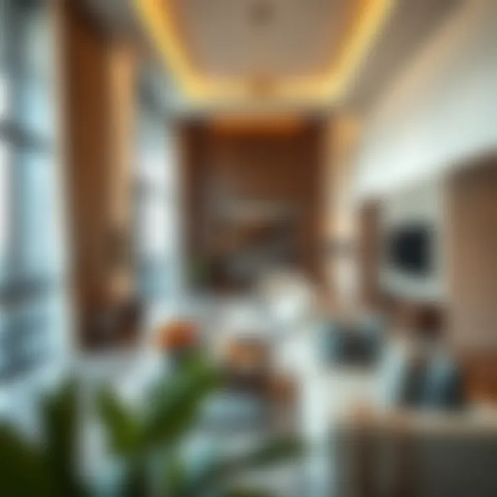 Modern apartment interior reflecting luxury living in Dubai