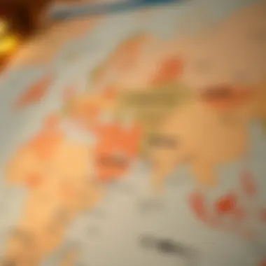 Map of Visa-Free Access Countries Map highlighting countries with visa-free access for Emirates ID holders