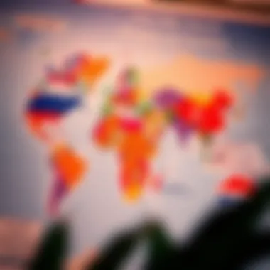 Visa-Free Travel Map A map showing visa-free countries accessible to Dubai residents