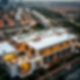 Aerial view of REEM Developers' latest project in Dubai showcasing modern architecture