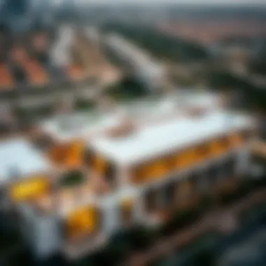 Modern Architecture by REEM Developers Aerial view of REEM Developers' latest project in Dubai showcasing modern architecture
