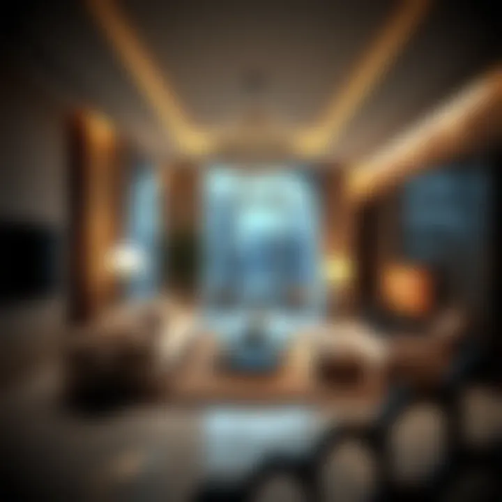Interior design of a luxury apartment developed by REEM Developers highlighting elegance and comfort
