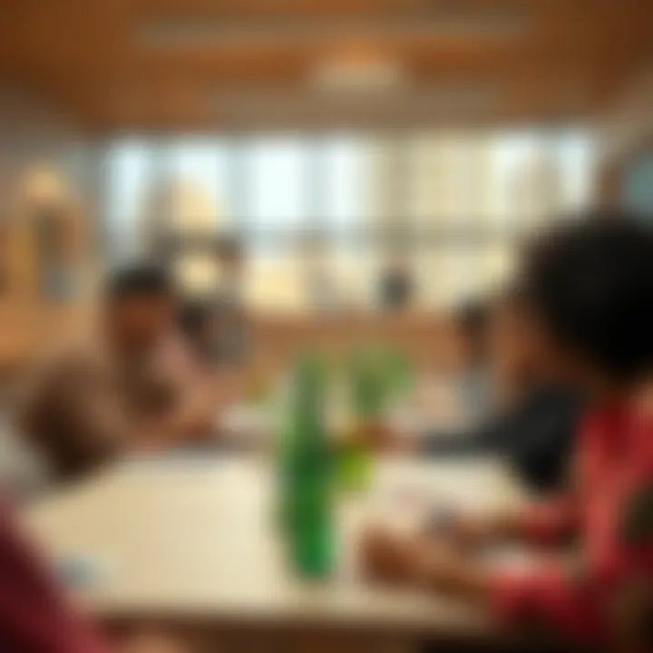 Residents participating in a workshop at the Remraam Community Center