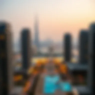Scenic View of International City Skyline Scenic view of International City skyline