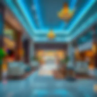 Welcoming Lobby Experience in Satwa An inviting hotel lobby in Satwa reflecting the local hospitality.